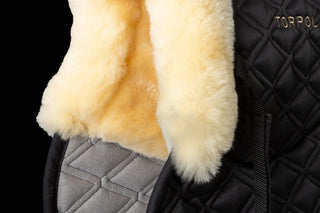 TORPOL® Schabracke Lammfell Magnetfeld Spring/Dressur