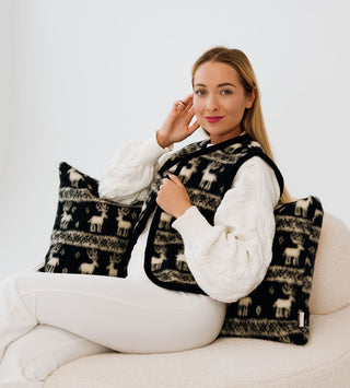 Woolvibes Weste "Rentier"