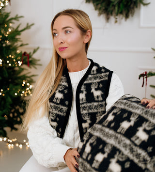 Woolvibes Weste "Rentier"