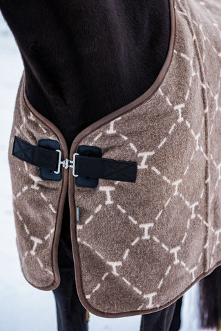 TORPOL® Abschwitzdecke zum Wenden aus Wolle